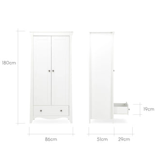 CuddleCo Clara Wardrobe
