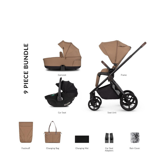 Venicci Claro 3 in 1 with Venicci Tiago 360 Car Seat