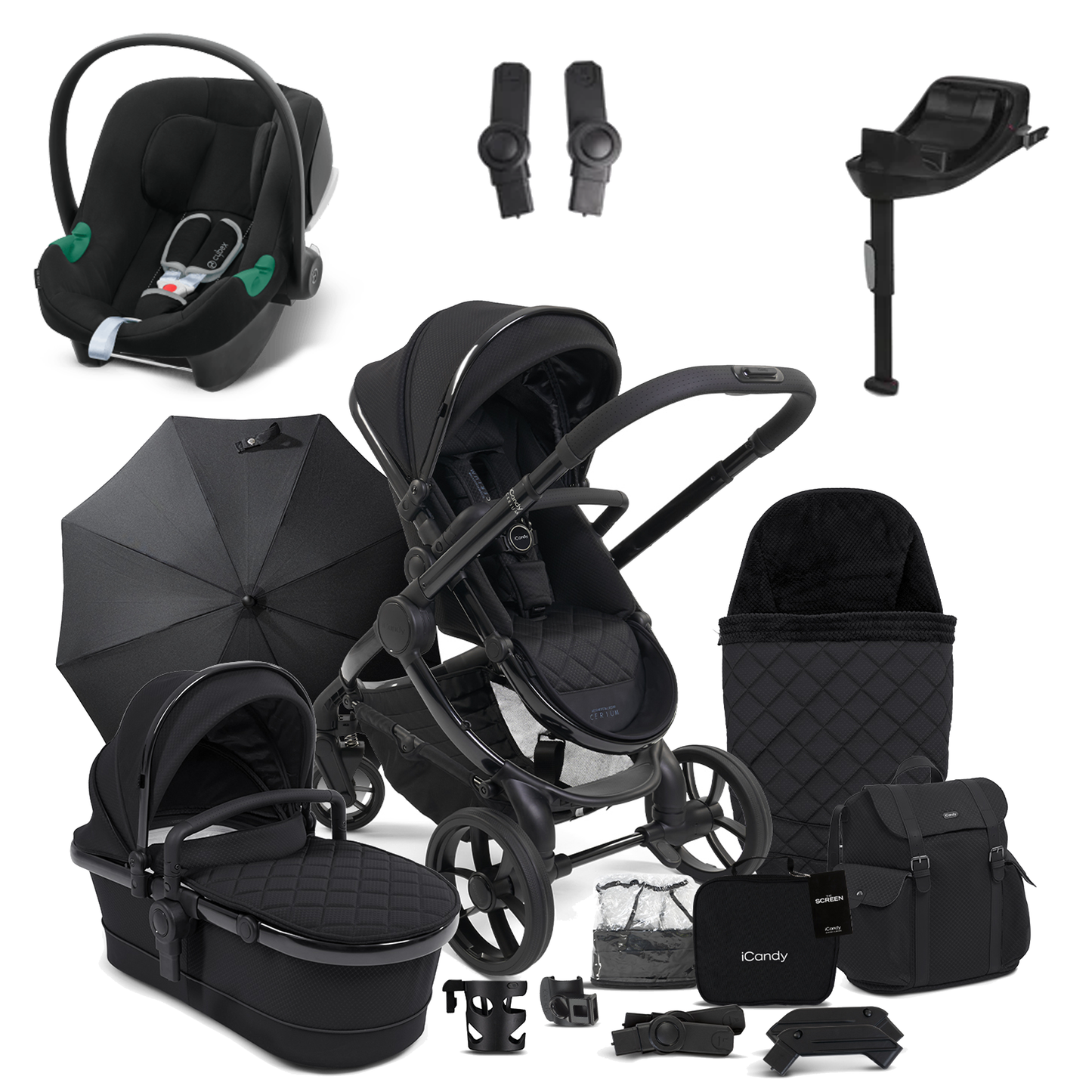 iCandy Peach 7 Bundle with Cybex Aton B2 and Base