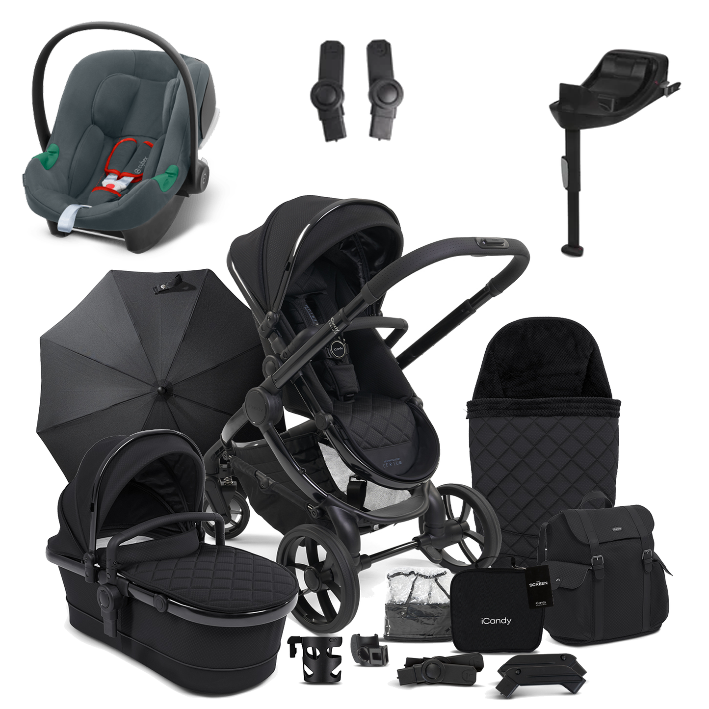 iCandy Peach 7 Bundle with Cybex Aton B2 and Base