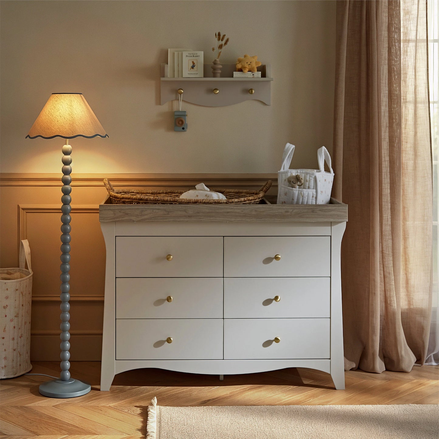 CuddleCo Clara 6 Drawer Dresser