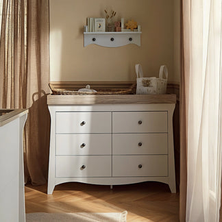 CuddleCo Clara 6 Drawer Dresser