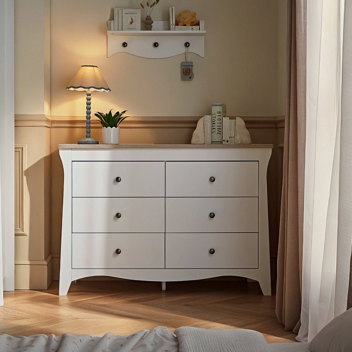 CuddleCo Clara 6 Drawer Dresser