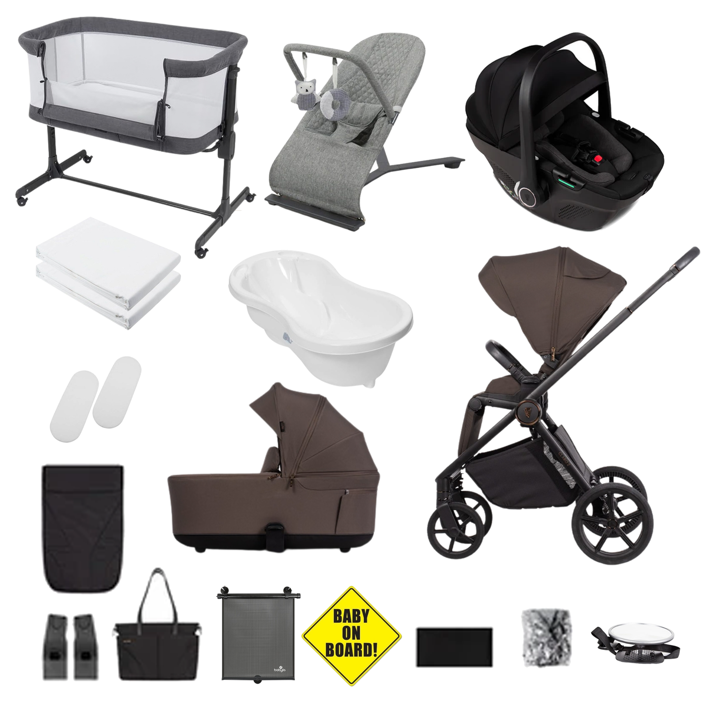 Venicci Claro 2 - Essentials Newborn Bundle and Travel System