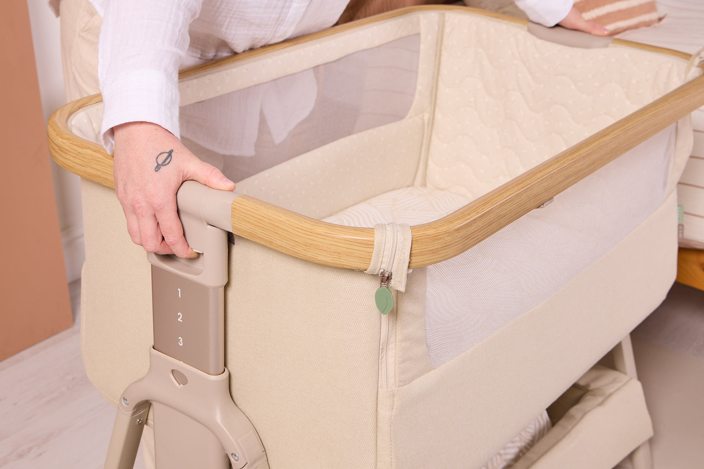 Tutti Bambini Cozee Air 2 Bedside Crib