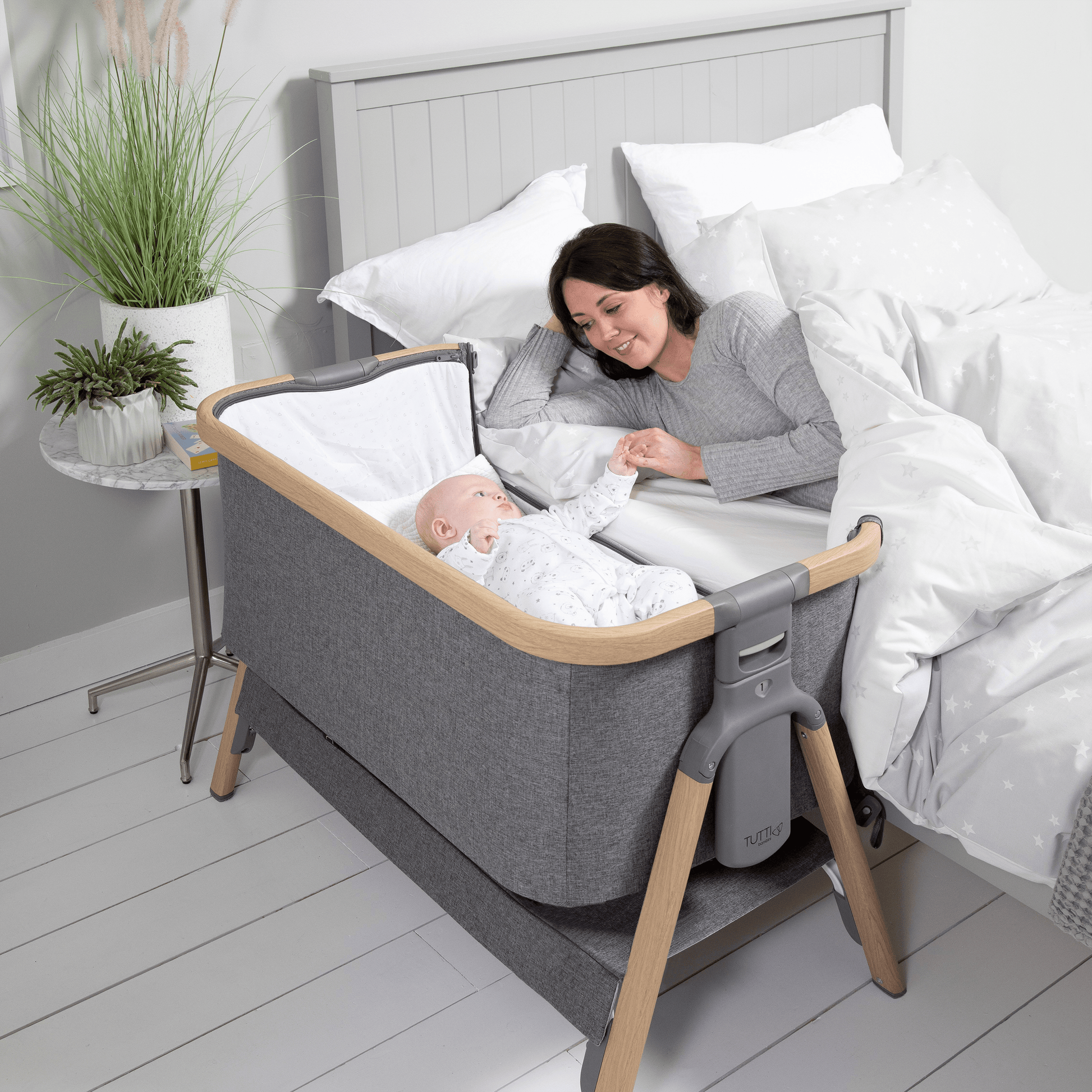 Order Now Tutti Bambini CoZee Bedside Crib BabyDoc Shop Ireland