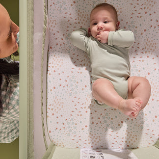 Tutti Bambini Cozee Zen Bedside Crib