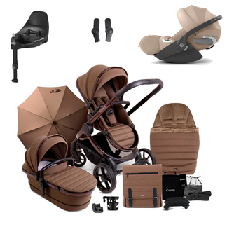 iCandy Peach 7 Pushchair Bundle with Cybex Cloud T and Base T