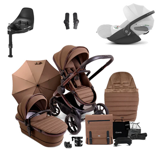 iCandy Peach 7 Pushchair Bundle with Cybex Cloud T and Base T