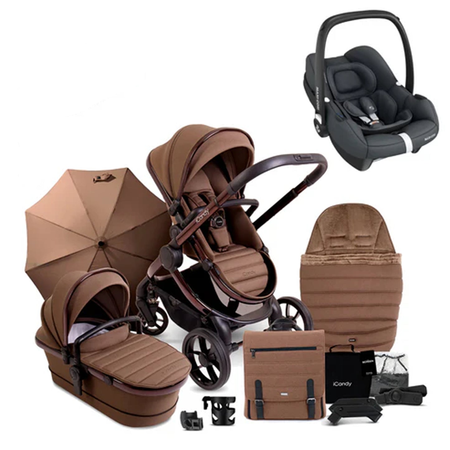 iCandy Peach 7 Complete Bundle with Maxicosi Cabriofix