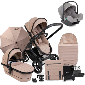 iCandy Peach 7 Bundle with Joie iSnug 2 iSize Car Seat