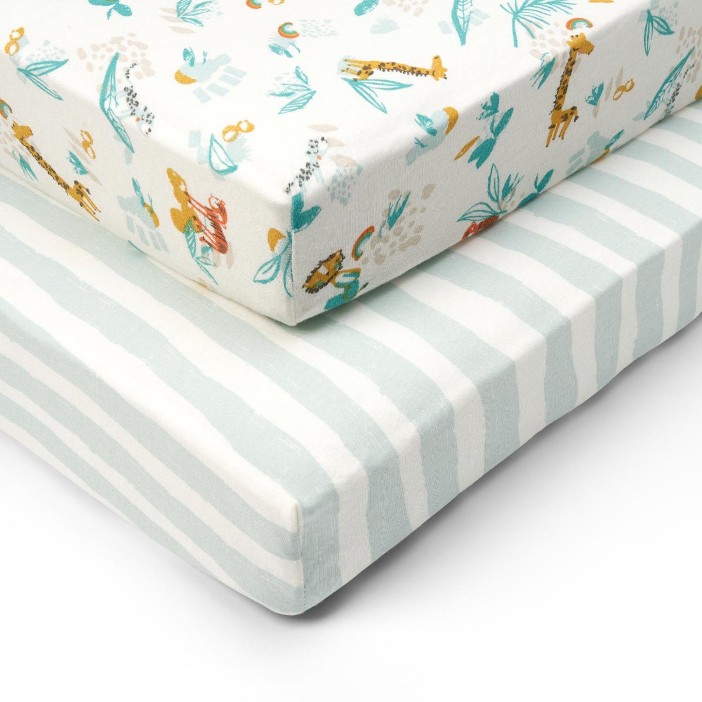 Tutti Bambini Cot Bed Fitted Sheets 2 Pack