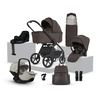 Silver Cross Cove 2 Ultimate Travel System with Glide Plus 360 Infant Car Seat