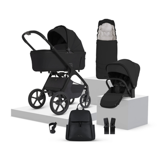 Silver Cross Cove 2 Buggy Bundle with Folding Carrycot & Accessories