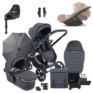 iCandy Peach 7 Pushchair Bundle with Cybex Cloud T and Base T
