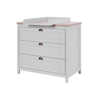 Tutti Bambini Verona 3 Piece Range with Cot Bed, Dresser Changer and Wardrobe