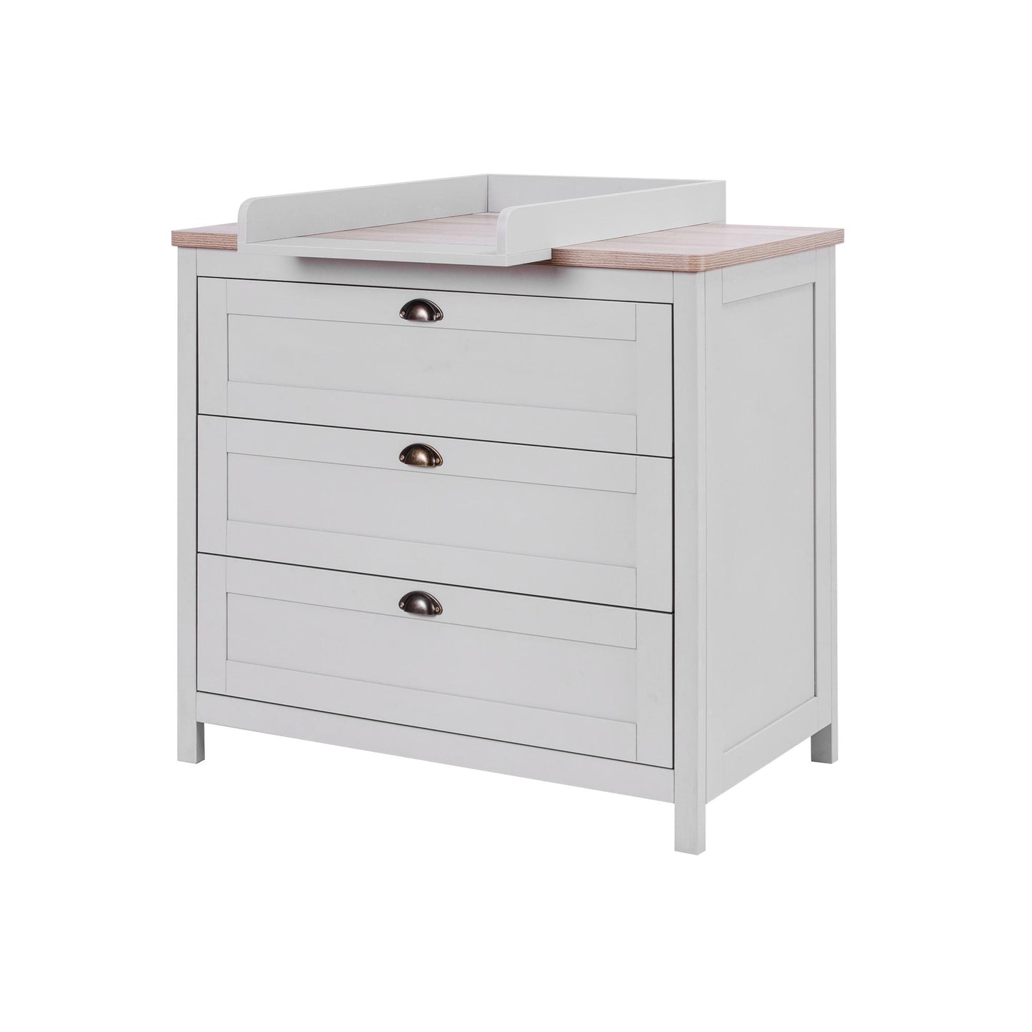 Tutti Bambini Verona 3 Piece Range with Cot Bed, Dresser Changer and Wardrobe