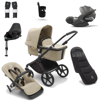 Bugaboo Fox Cub Essential Bundle with Cybex Cloud T and Base T