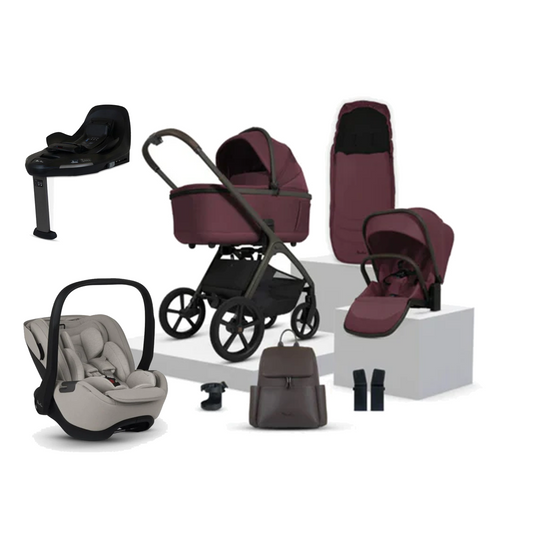 Silver Cross Cove Bundle With Silver Cross Glide Plus 360 Car Seat And Base
