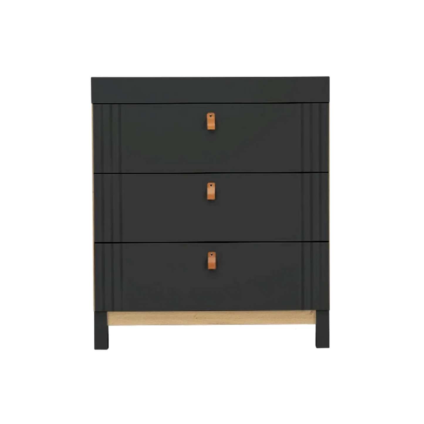 CuddleCo Rafi  2 Piece Set with Cot Bed and Drawer Dresser