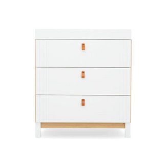 CuddleCo Rafi  2 Piece Set with Cot Bed and Drawer Dresser