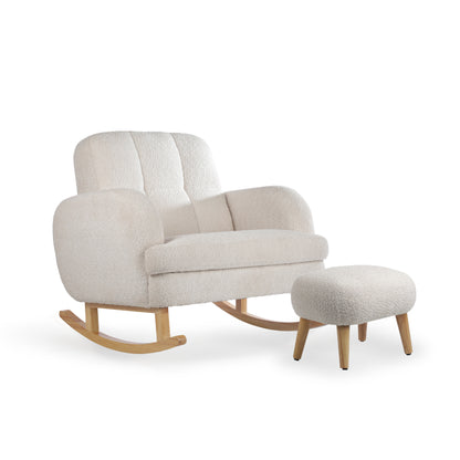 CuddleCo Etta Cuddle Chair and Foot Stool