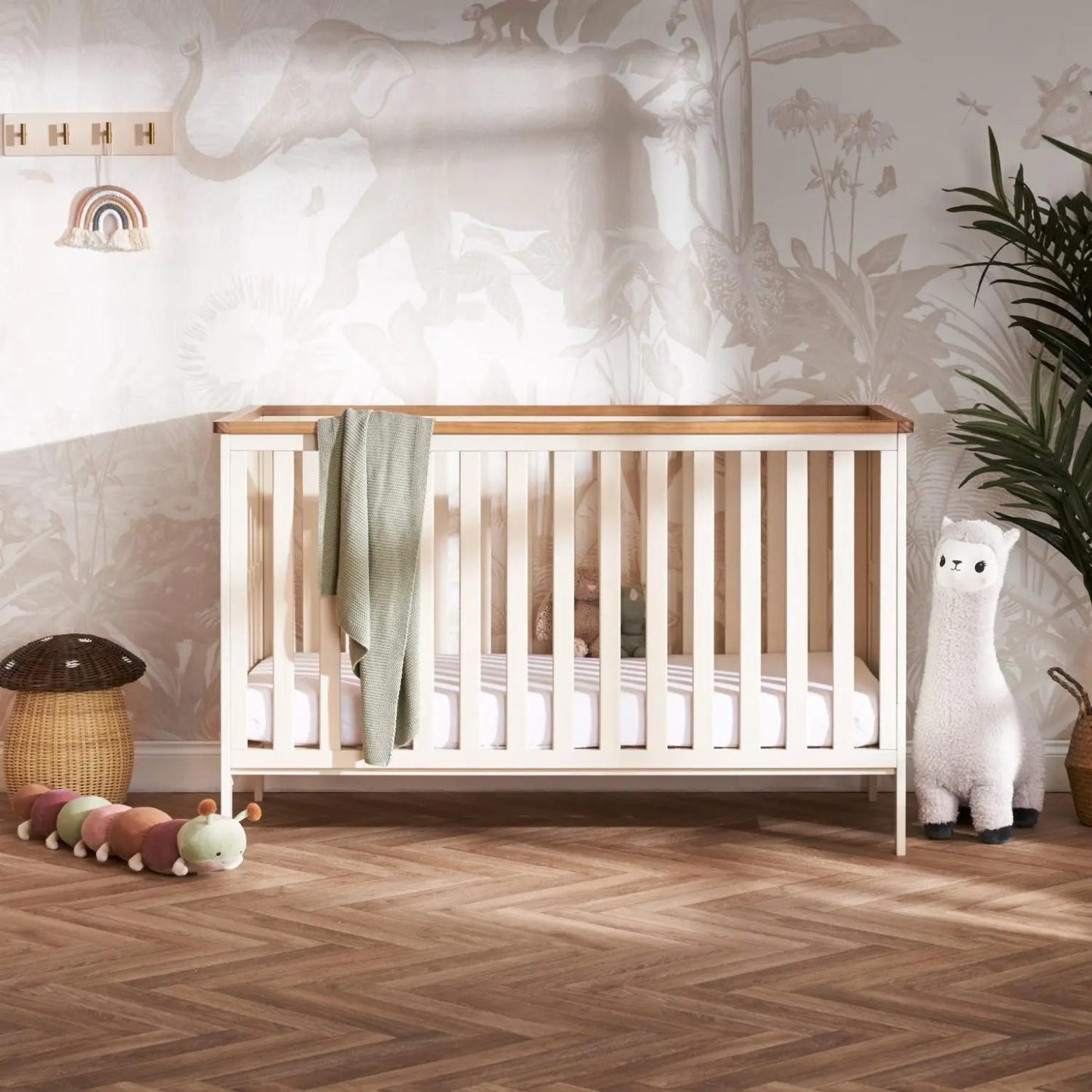 Obaby Evie 3 Piece Range with Cot Bed, Dresser Changer and Wardrobe