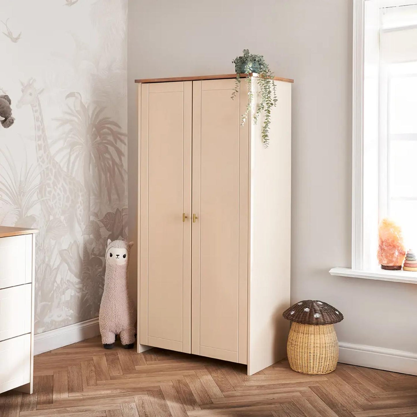 Obaby Evie 3 Piece Range with Cot Bed, Dresser Changer and Wardrobe