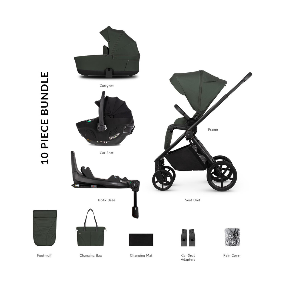Venicci Claro 3 in 1 with Venicci Tiago 360 Car Seat