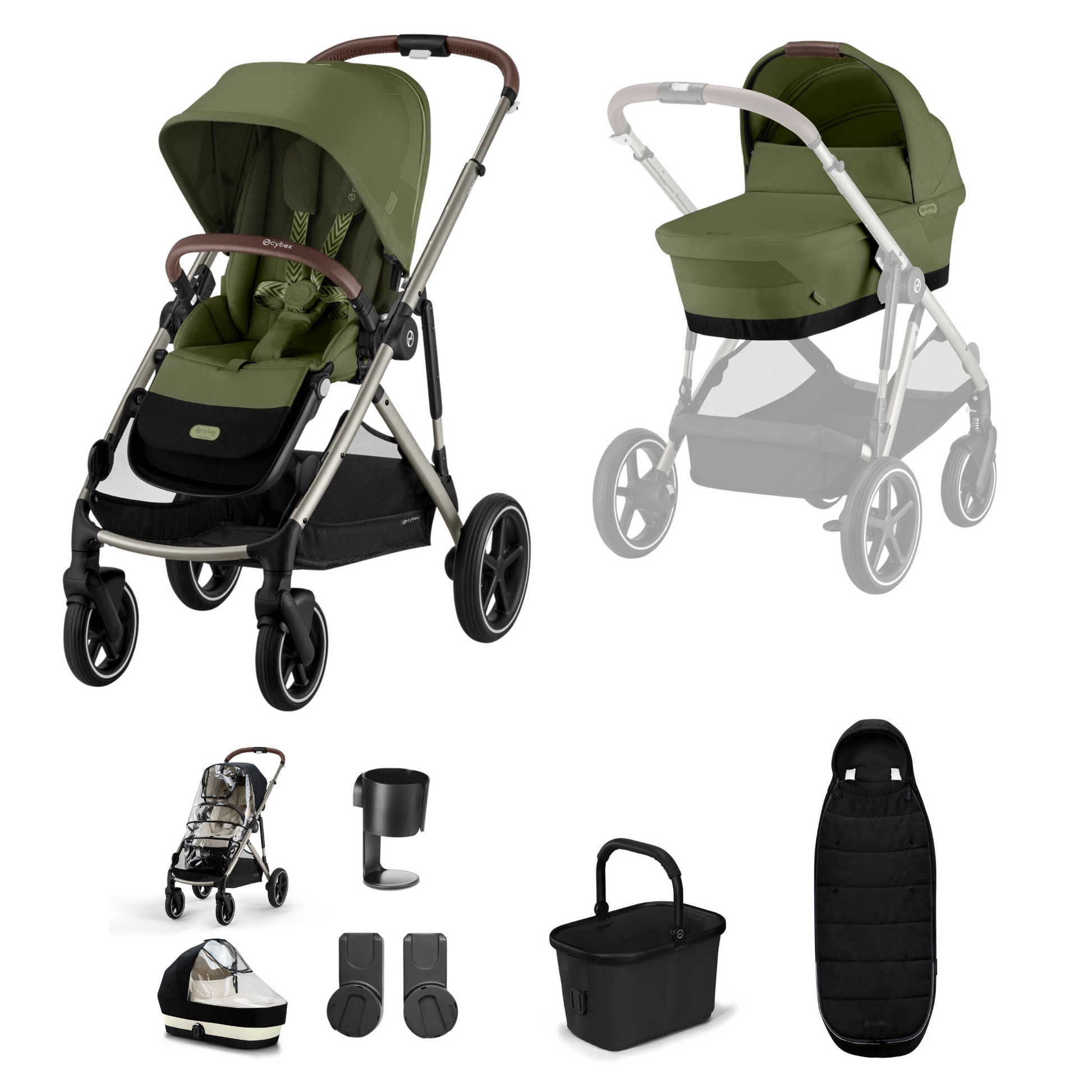 cybex gazelle double bundle Cybex Gazelle S 9-Piece Bundle