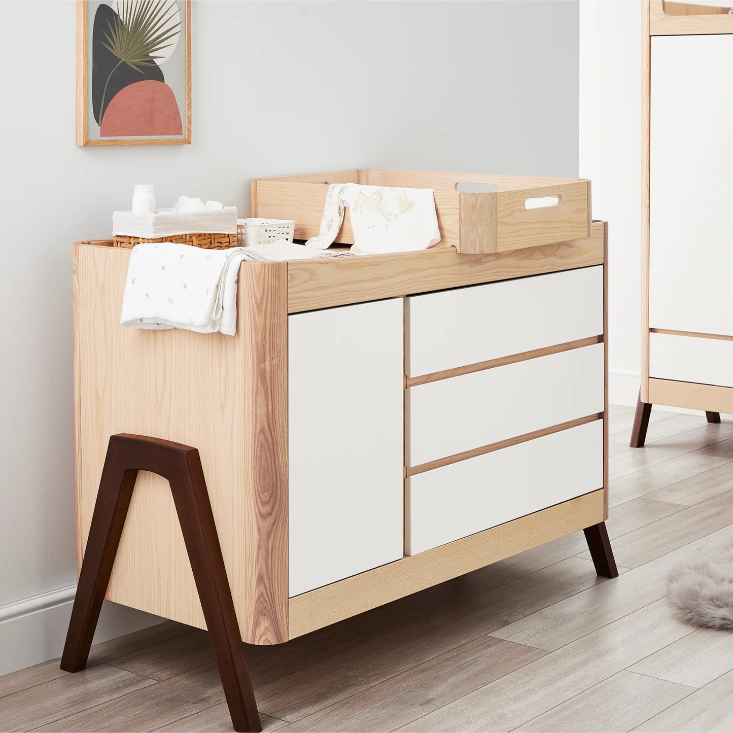 Gaia Baby Hera 2 Piece Set - Cot Bed & Dresser