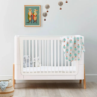 Gaia Baby Hera 3pc Roomset - Cot Bed,Dresser & Wardrobe