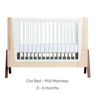 Gaia Baby Hera 2 Piece Set with Crib and Cot