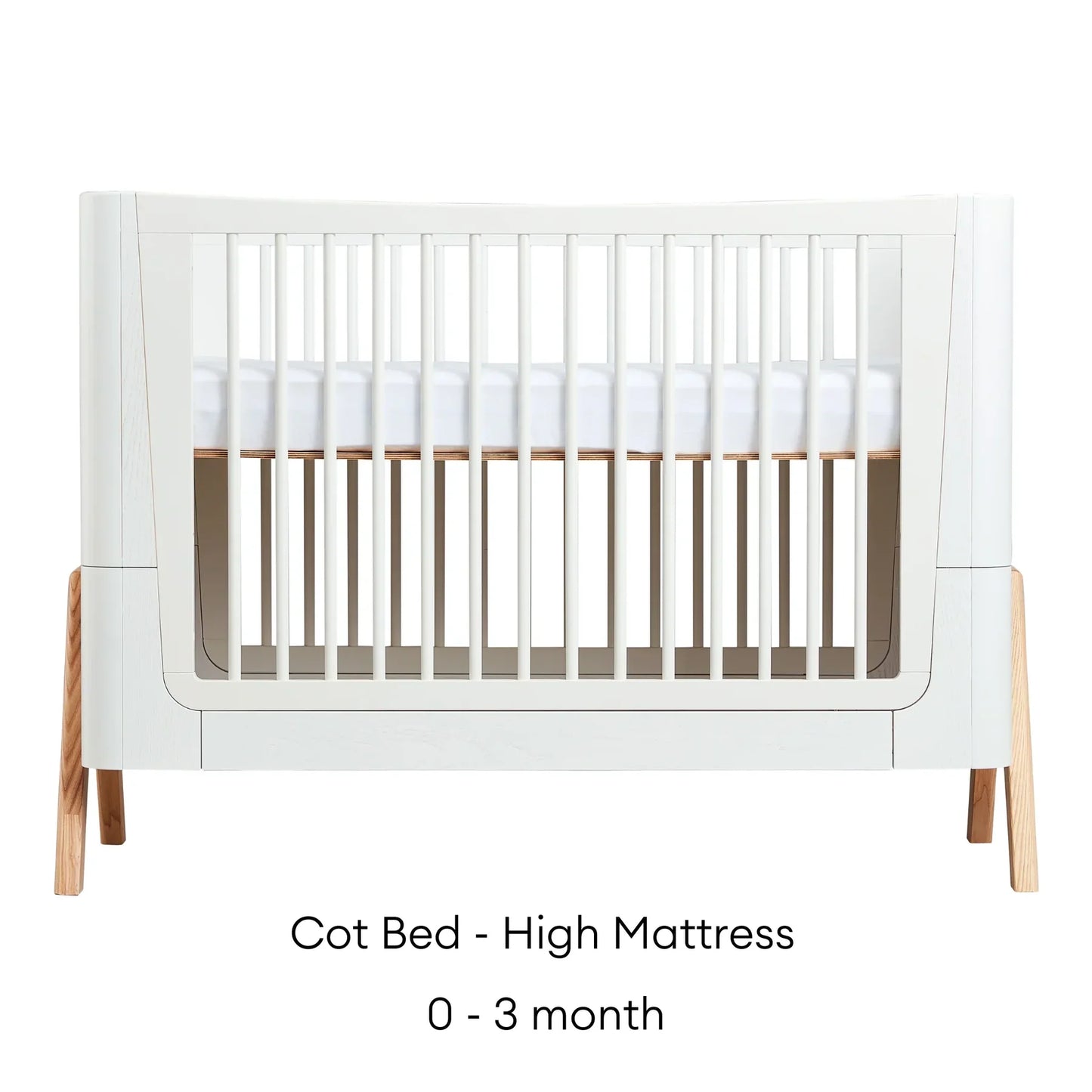 Gaia Baby Hera 3pc Roomset - Cot Bed,Dresser & Wardrobe