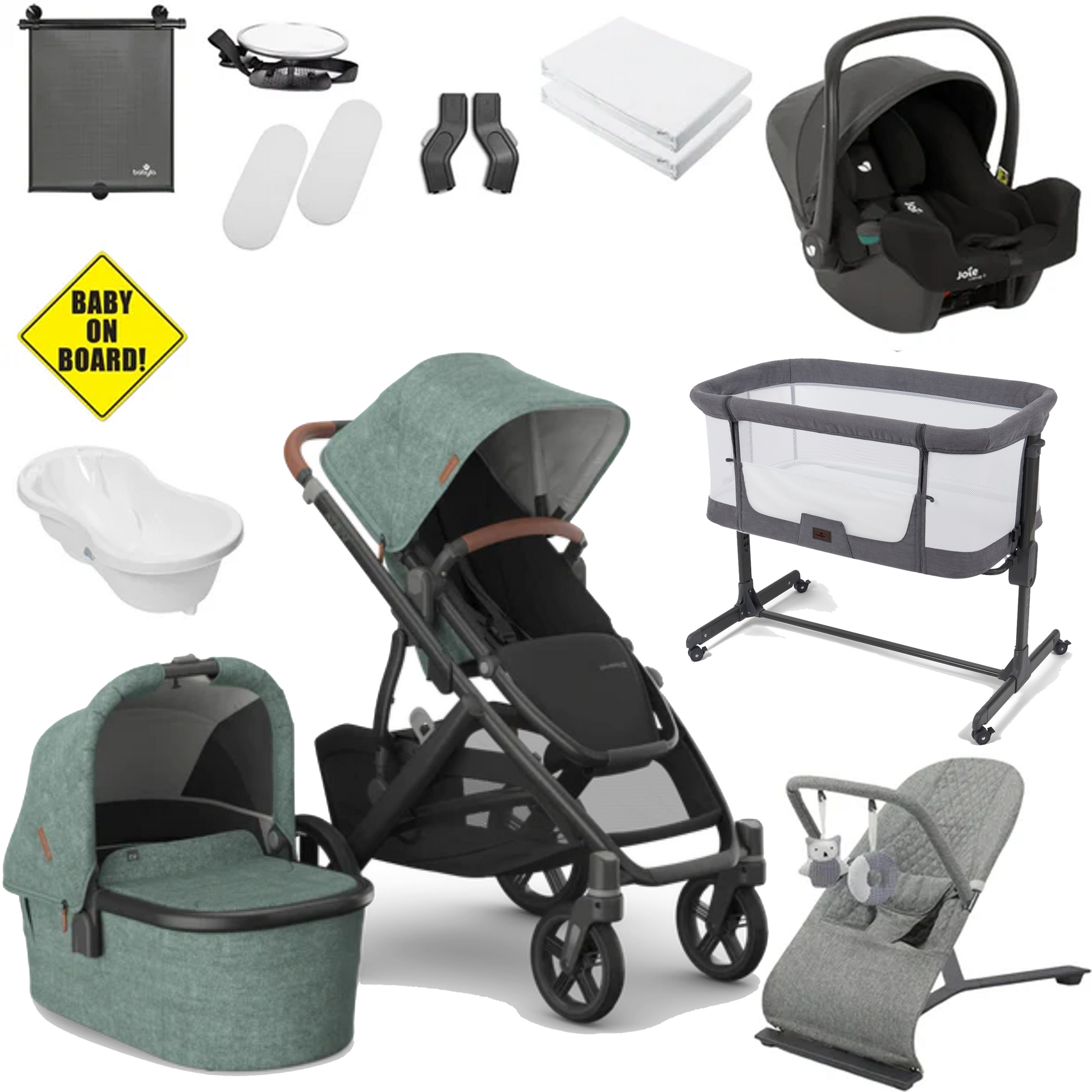 uppababy gwen vs emmett UPPAbaby Vista V3 Complete Newborn Bundle