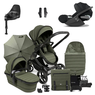 iCandy Peach 7 Pushchair Bundle with Cybex Cloud T and Base T