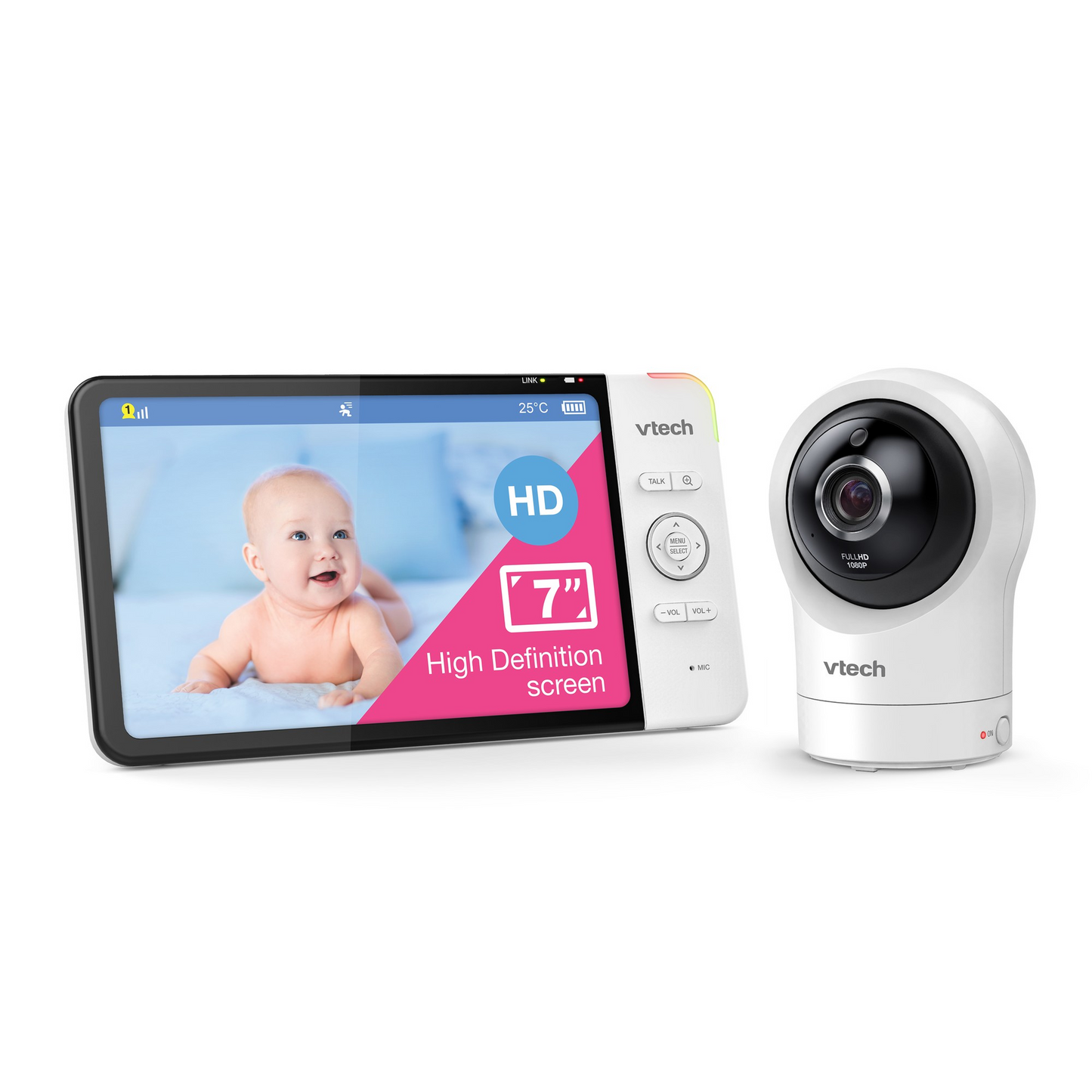 Order Now | VTech 7-inch Smart Video Monitor with Wifi, Pan & Tilt ...
