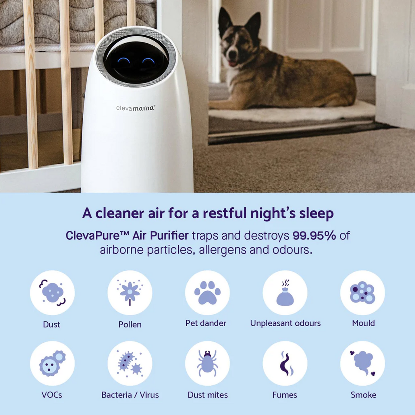 Clevamama ClevaPure Air
Purifier