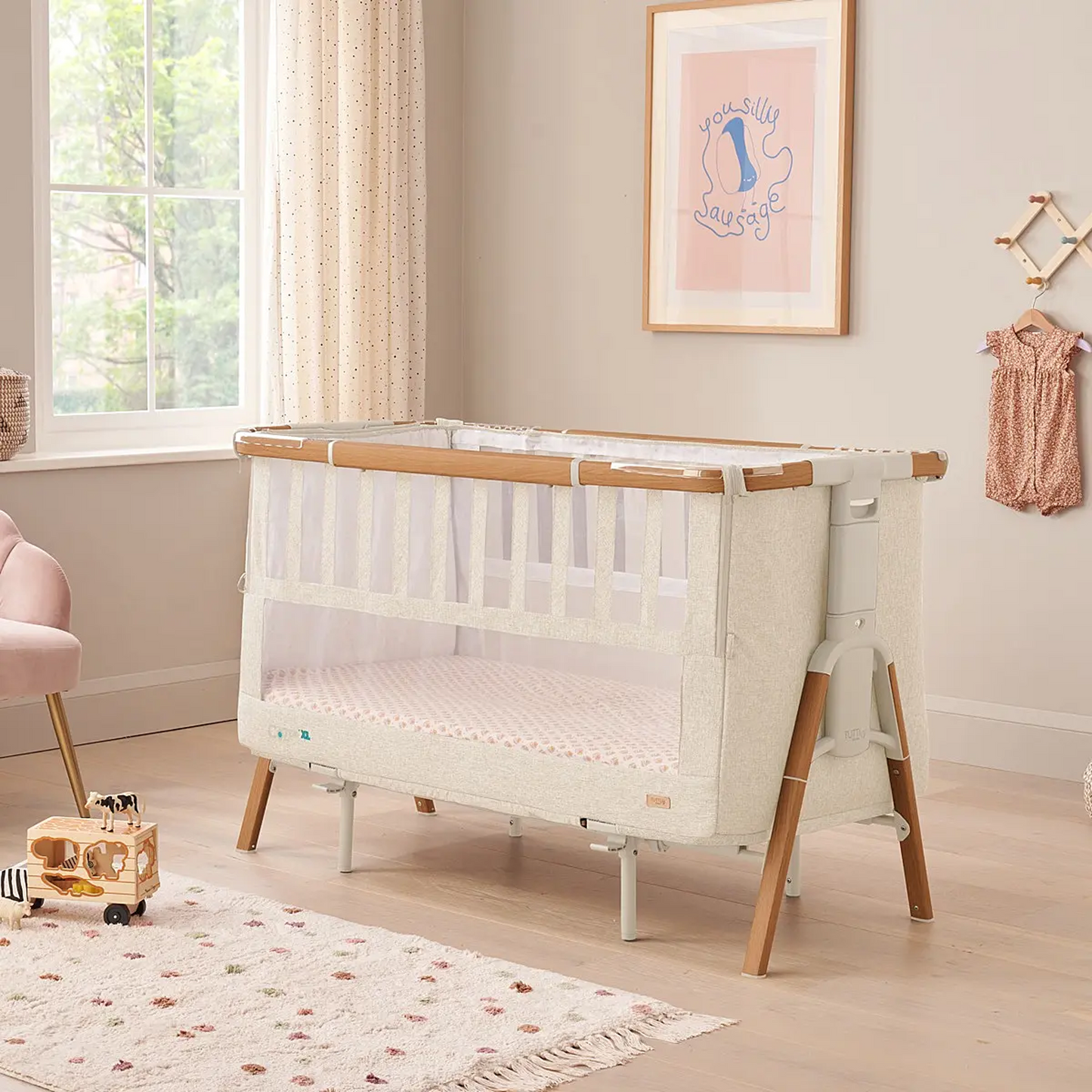 Tutti Bambini Cozee XL Bedside Crib & Cot