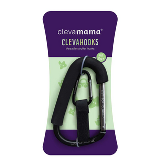 Clevamama ClevaHooks - 2 Pack (1 Extra Large & 1 Regular)