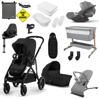 Cybex Gazelle S Newborn Bundle with Cybex Cloud T Car Seat