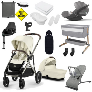 Cybex Gazelle S Newborn Bundle with Cybex Cloud T Car Seat