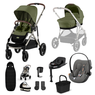 Cybex e-Gazelle S with Cloud G & Base G Bundle