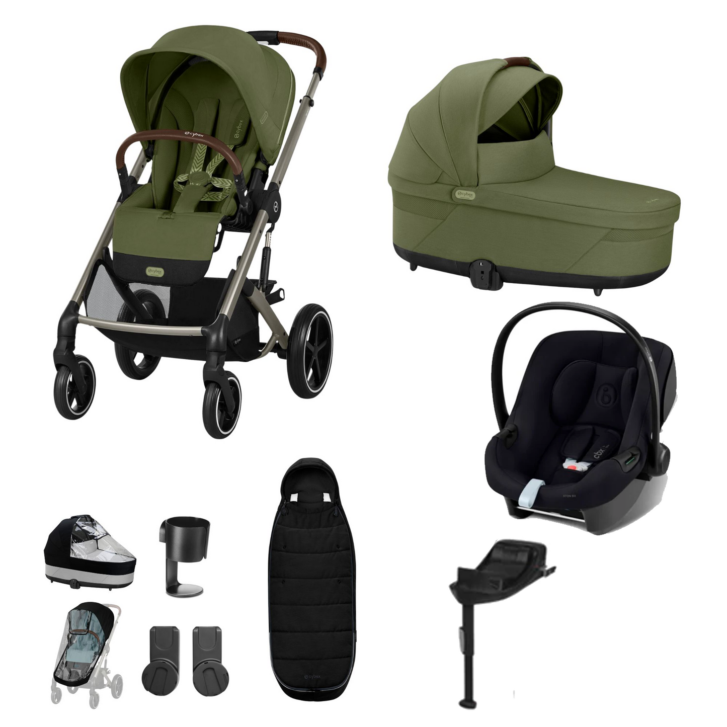 Cybex Balios S Lux Buggy With Aton B2 & Base