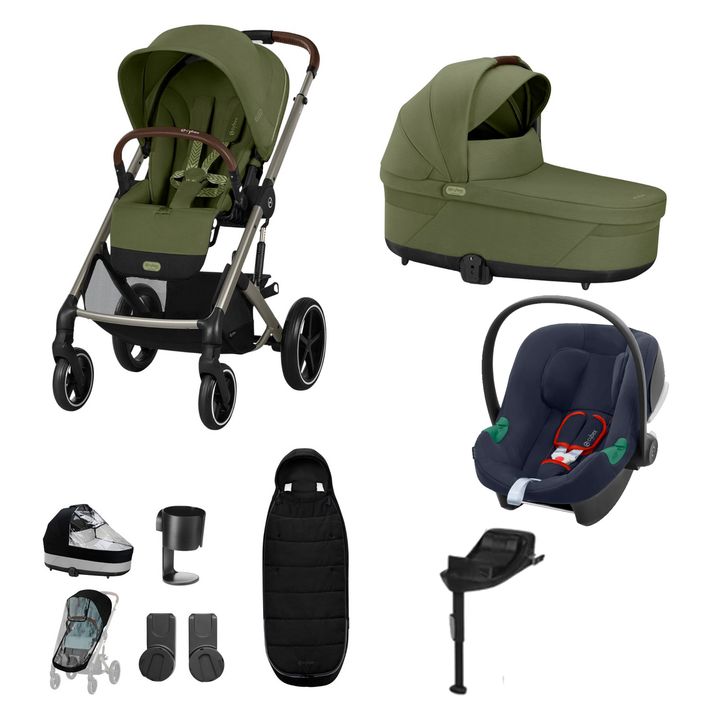 Cybex Balios S Lux Buggy With Aton B2 & Base