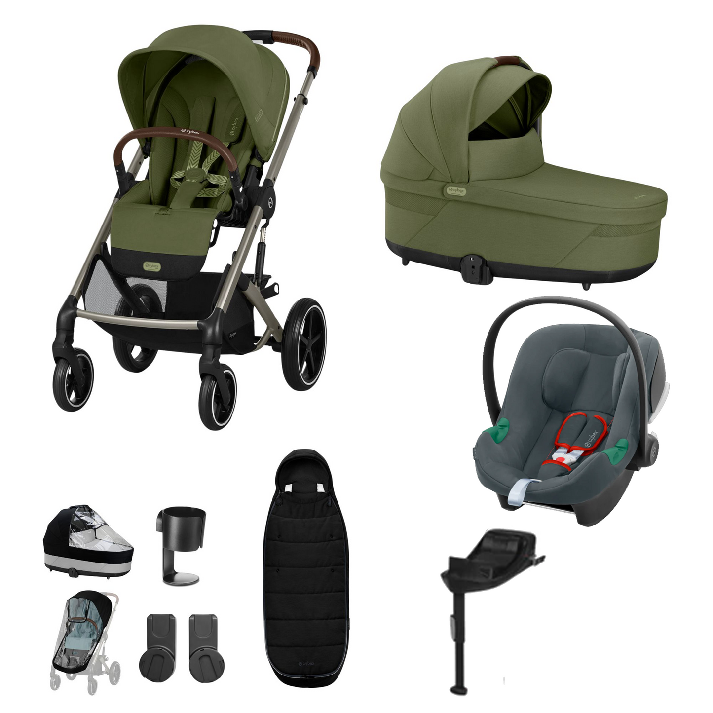 Cybex Balios S Lux Buggy With Aton B2 & Base
