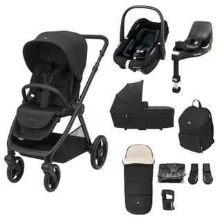 Maxi-Cosi Oxford 9-Piece Select Travel System Bundle with Maxi-Cosi Pebble S Car Seat