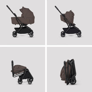 Silver Cross Nia Buggy with Silver Cross Glide 360 Car Seat and Base