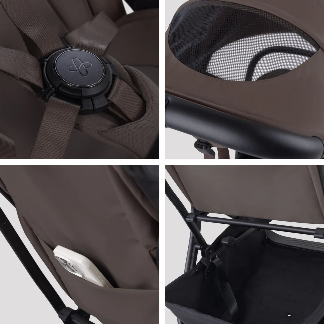Silver Cross Nia Buggy with Silver Cross Glide 360 Car Seat and Base