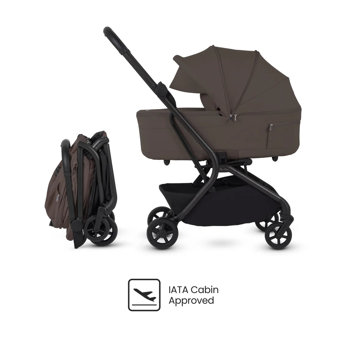 Silver Cross Nia Buggy with Silver Cross Glide 360 Car Seat and Base